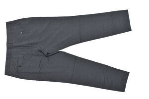 HUGO BOSS Grey Wool Flat Front Dress Pants Men's Size 36R Modern Fit Trousers
